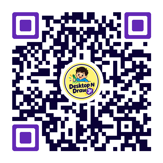 QR code to open the Desktop N Draw Jr app
